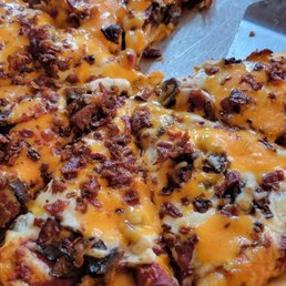 Meat lovers pizza