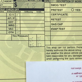 California Smog Center - It passed, woo hoo! And $38, low end of bell curve I'm sure. - Smog Check Stations Near Me - Oceanside, California California Smog Center - It passed, woo hoo! And $38, low end of bell curve I'm sure. - Smog Check Stations Near Me - Oceanside, California