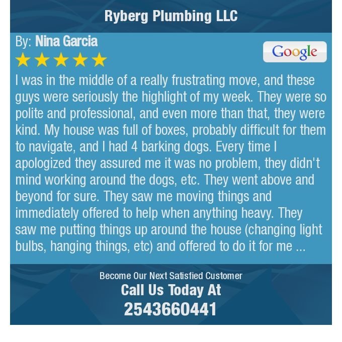 Slide of Ryberg Plumbing