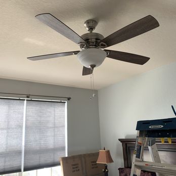 JJM Homes - Ceiling fan install - Flooring Near Me