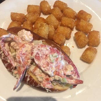 Hickory Tavern - Lobster Roll with Tater tots - Sports Bars Near Me - Columbia, South Carolina