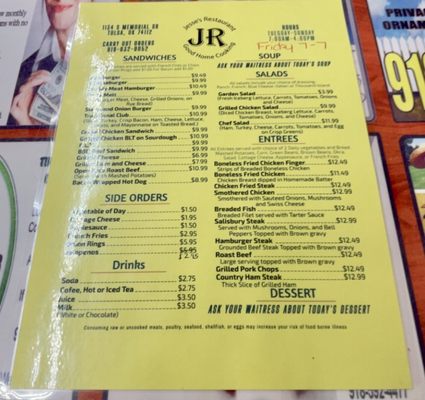 Menu photo 6 Jesse's Restaurant Tulsa, OK Menu photo 6 Jesse's Restaurant Tulsa, OK