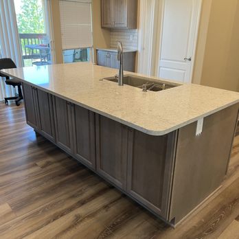 Cherry Creek Stone Works - kitchen island with sink - Countertop Installation Near Me - Englewood, Colorado Cherry Creek Stone Works - kitchen island with sink - Countertop Installation Near Me - Englewood, Colorado