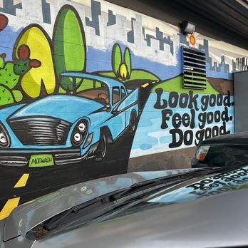 ModWash - Mural - Laundromat Near Me - Universal City, Texas
