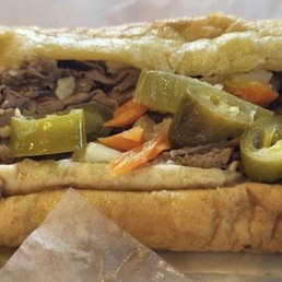 Italian Beef with hot peppers Italian Beef with hot peppers