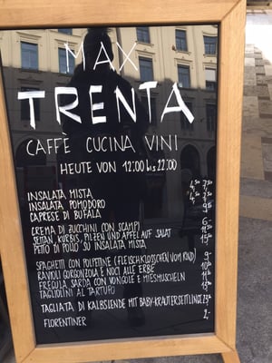 Menu photo 2 Max Trenta Munich, BY