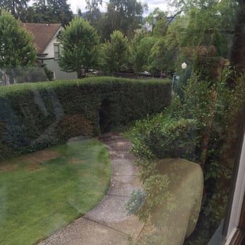 Campbell House Inn - View from the dinning room at breakfast - Hotels Near Me - Eugene, Oregon