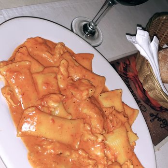 Cafe Michelina - Stuffed rigatoni with vodka sauce - Italian Near Me - Hoboken, New Jersey Cafe Michelina - Stuffed rigatoni with vodka sauce - Italian Near Me - Hoboken, New Jersey