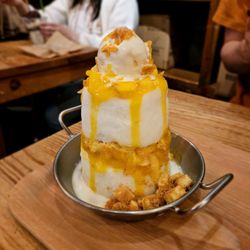 Sweet Moment - Mango & Cheesecake Milk Shaved Ice
