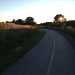 Poplar Creek Forest Preserve - First Autumn bike ride :)