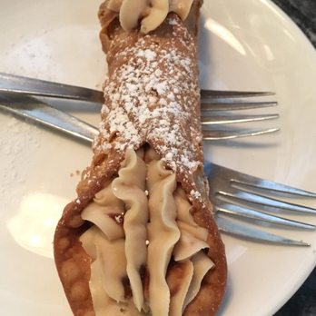Caffe Palermo - Hazelnut cannoli, not bad but ridiculously overpriced. - Bakeries Near Me - New York, New York