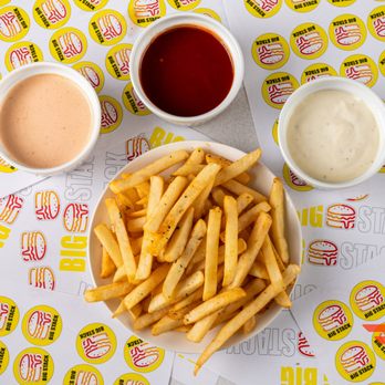 Big Stack Burger - FRIES - Burgers Near Me - Houston, Texas