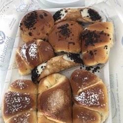 Bar Antonietta - Chocolate filled, custard filled croissant, cannolis