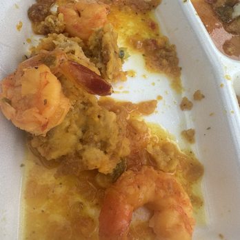 El Recoquero DR - Mofongo with shrimp - Food Court Near Me - Harvey, Louisiana