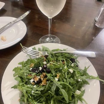 M Restaurant - Super tasty arugula salad. Feta was so light that I could eat it all. - Italian Near Me - Avalon, California M Restaurant - Super tasty arugula salad. Feta was so light that I could eat it all. - Italian Near Me - Avalon, California