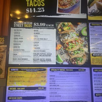 Beto's Tacos - Menu - Tacos Near Me - Lawrenceville, Georgia