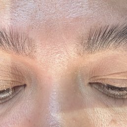Brow Lamination done by Tyler Brow Lamination done by Tyler