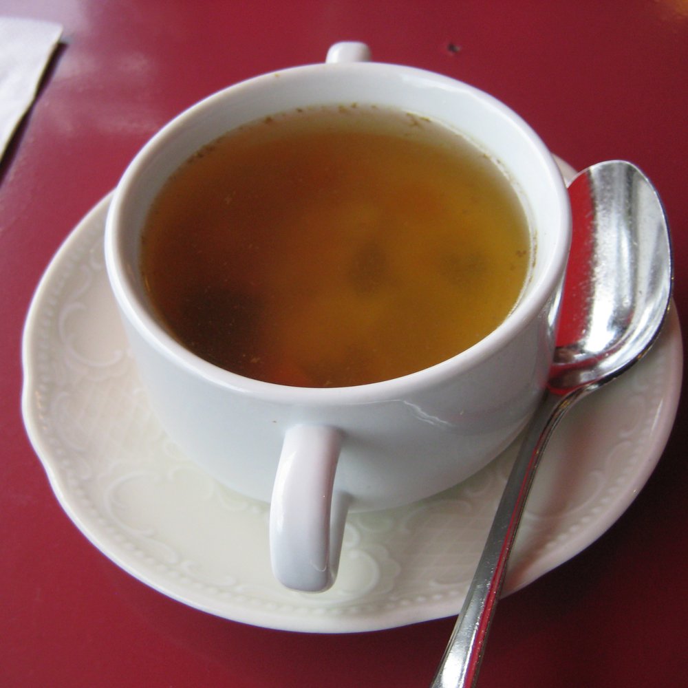 Panorama Restaurant Loreley - some vegetable soup - German Near Me - St. Goar, RP
