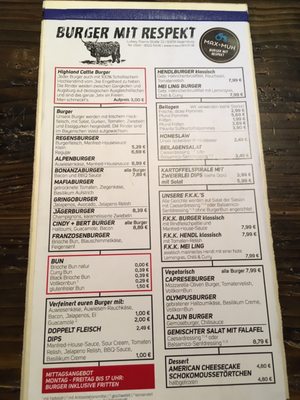 Menu photo 3 MAX + MUH - Burger mit Respekt Regensburg, BY