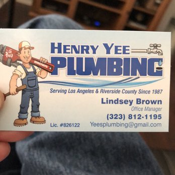 Henry Yee's Plumbing - They suck. Rude and I would everyone stay away from them. - Water Heater Installation/Repair Near Me - San Jacinto, California Henry Yee's Plumbing - They suck. Rude and I would everyone stay away from them. - Water Heater Installation/Repair Near Me - San Jacinto, California