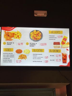 Menu photo 2 BJ Hot Chicken Hendersonville, TN