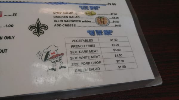Menu photo 4 Hurst's Restaurant Kenner, LA
