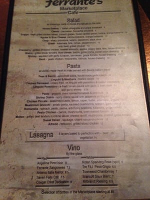 Menu photo 6 Ferrante's Marketplace Cafe Spokane, WA