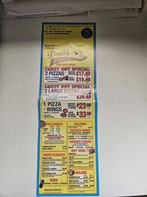 Double Play Pizza by null