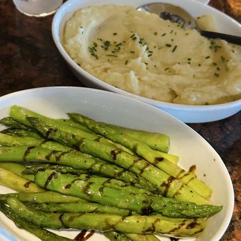 Osage Restaurant - Jumbo asparagus and mashed potatoes - Seafood Near Me - Ridgedale, Missouri Osage Restaurant - Jumbo asparagus and mashed potatoes - Seafood Near Me - Ridgedale, Missouri