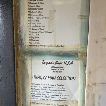 Torpedo Base - 1# Spiced Ham, Salami & American cheese 2# ham salami and American cheese - Sandwiches Near Me - Paterson, New Jersey
