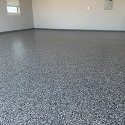 Cooks Custom Coatings Epoxy flooring - Premium System in High Point Rockwall TX