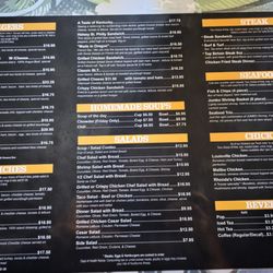 Clamity Jae's - Menu