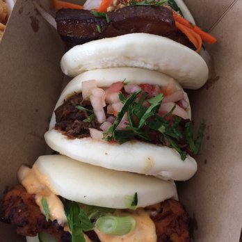 King Bao - From top: Hogzilla, Glenn Rhee, and Kicken Chicken - Asian Fusion Near Me - Orlando, Florida King Bao - From top: Hogzilla, Glenn Rhee, and Kicken Chicken - Asian Fusion Near Me - Orlando, Florida