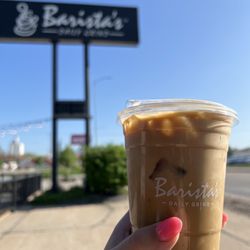 Barista's Daily Grind - Kearney - Caramel latte with oat milk