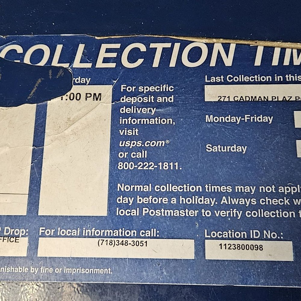 US Post Office - Collection Times for Adelphi station in Clinton Hill, Brooklyn, NYC - Post Offices Near Me - Brooklyn, New York US Post Office - Collection Times for Adelphi station in Clinton Hill, Brooklyn, NYC - Post Offices Near Me - Brooklyn, New York