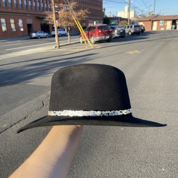 Hamley Western Store - My boss's hat, which got cleaned and reshaped. - Leather Goods Near Me - Pendleton, Oregon