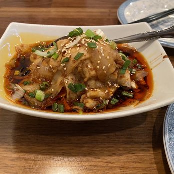EMei - Sliced Pork Belly W. Garlic Soy Sauce - Szechuan Near Me - Philadelphia, Pennsylvania EMei - Sliced Pork Belly W. Garlic Soy Sauce - Szechuan Near Me - Philadelphia, Pennsylvania