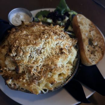 Ki's Restaurant - Baked 4-Cheese Penne with Cauliflower & Prosciutto - New American Near Me - Cardiff By the Sea, California