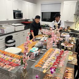 Beautiful Sushi presentation