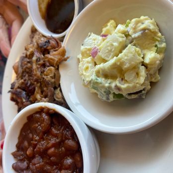 Bubba's Breakfast & BBQ - Beef Brisket or Pulled Pork Plate - Barbeque Near Me - Jackson, Wyoming