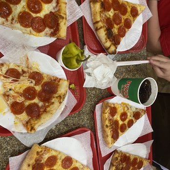 Pizza Time - 8 slices of pepperoni & some pepperoncinis. - Pizza Near Me - St. Augustine, Florida
