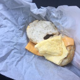 This was supposed to be my sausage egg and cheese biscuit