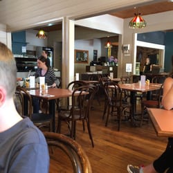 Immerse Olinda - Inside the cafe.