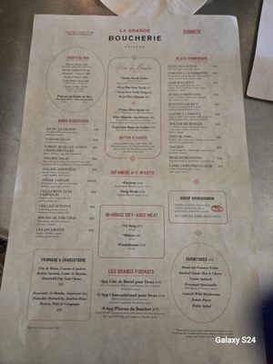 Menu photo 1 La Grande Boucherie Chicago, IL