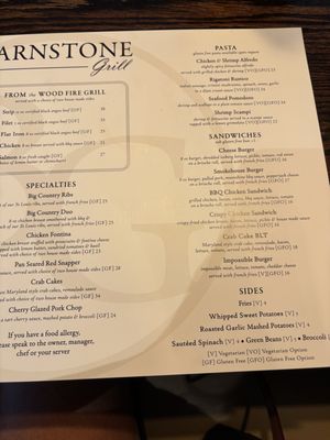Menu photo 5 Barnstone Grill Mamaroneck, NY