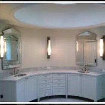 SF Craftsman - a circular bathroom with double sinks - General Contractors Near Me - San Francisco, California SF Craftsman - a circular bathroom with double sinks - General Contractors Near Me - San Francisco, California