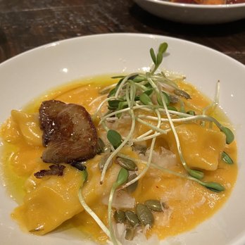 Barn8 - Butternut squash agnolotti - New American Near Me - Goshen, Kentucky
