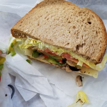 The Deli - 1/2 Vegetarian Sandwich on Wheat bread - Delis Near Me - Rancho Cucamonga, California The Deli - 1/2 Vegetarian Sandwich on Wheat bread - Delis Near Me - Rancho Cucamonga, California