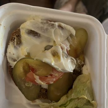 Nation's Giant Hamburgers - Asked for no mayo and they added soooo much - Burgers Near Me - Moraga, California