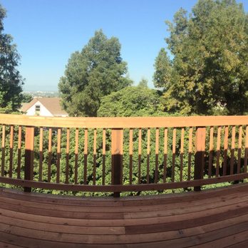 Montclair Construction & Structural - Pano of completed deck. - General Contractors Near Me - Oakland, California